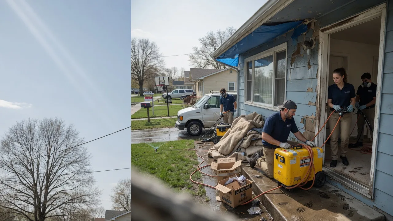 Basement Flood Cleanup in River Grove, IL near me